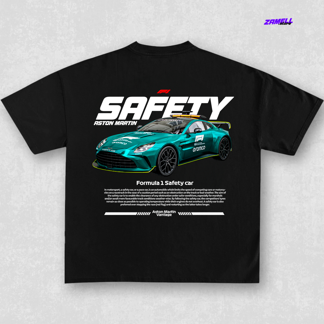 Safety car Formula 1 - t-shirt design