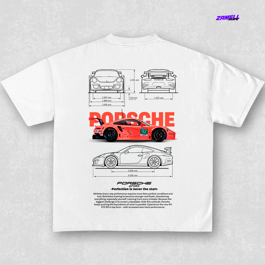 Porsche 911 Gt3 rs - t-shirt design