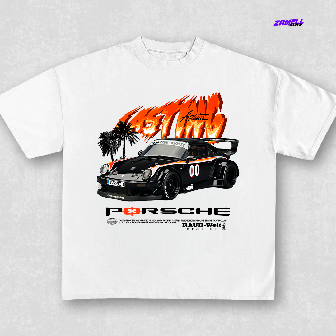 Porsche Turbo RWB - t-shirt design