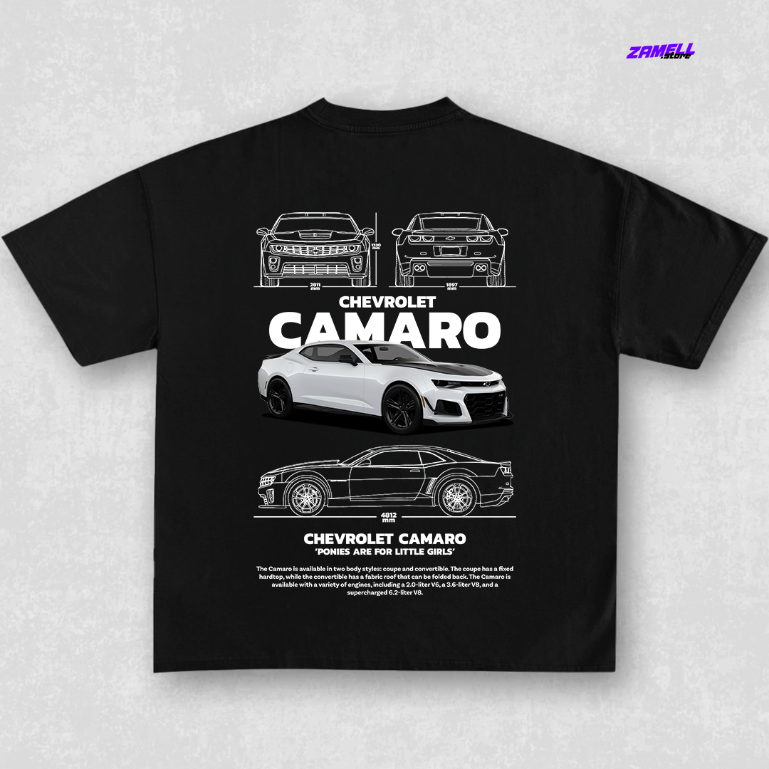 Chevrolet Camaro - t-shirt design