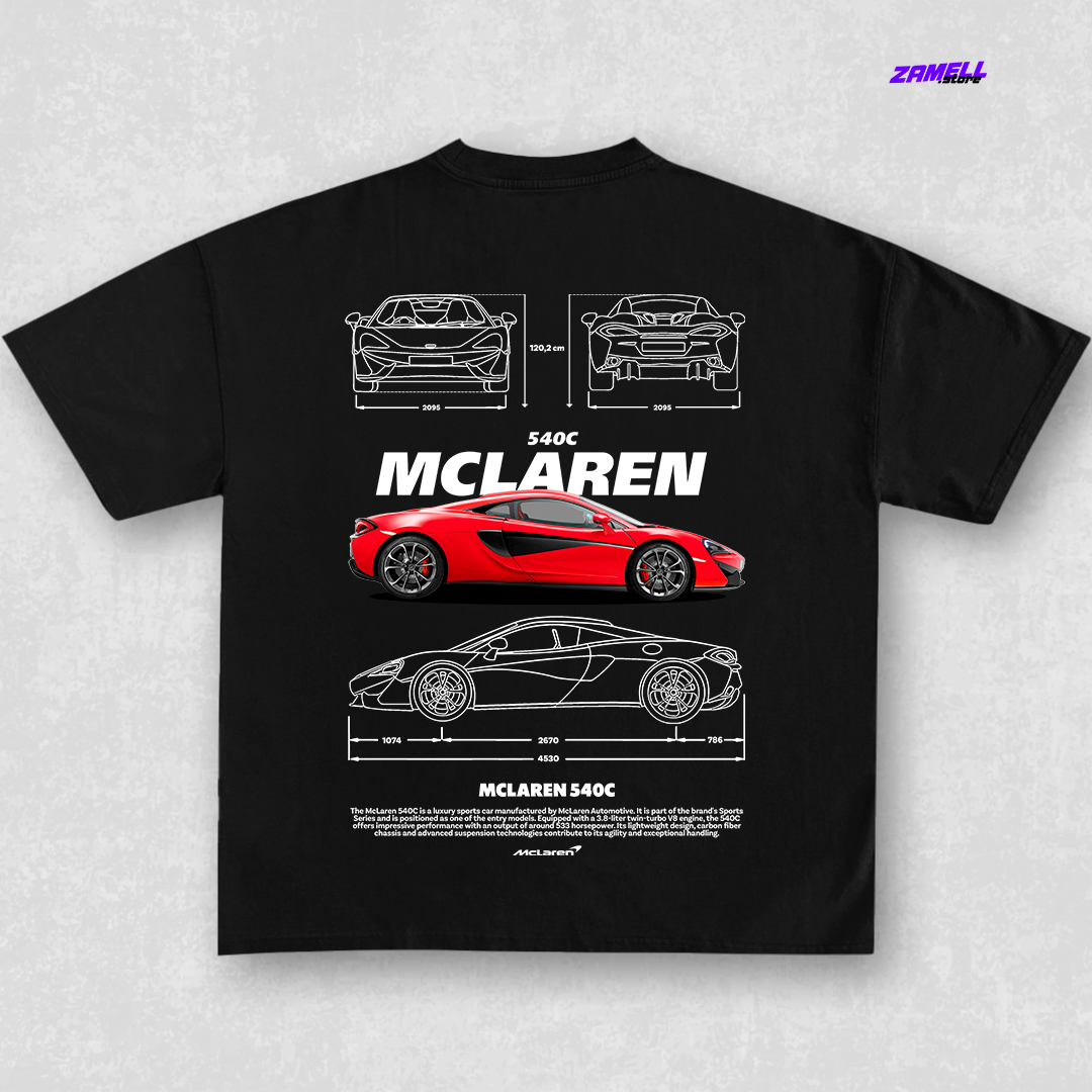 Mclaren 540c - t-shirt design