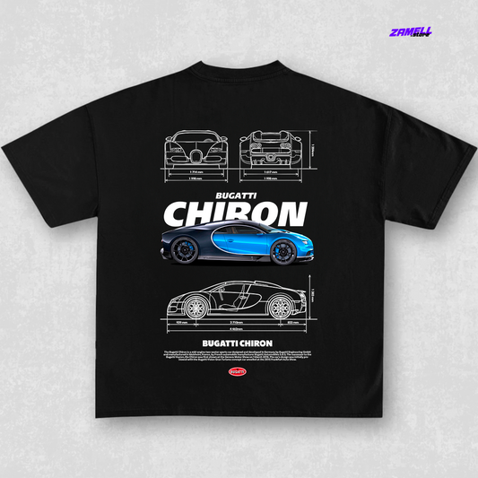 Bugatti Chiron - t-shirt design