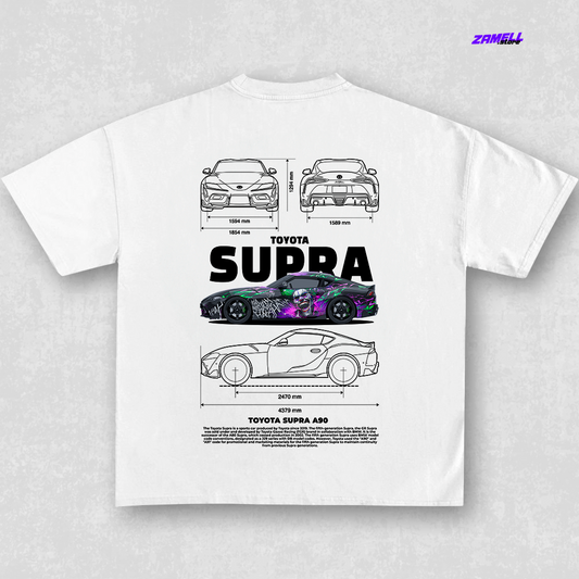 Toyota Supra A90 Joker - t-shirt design