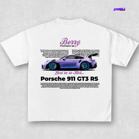 Porsche 911 GT3 Berry - t-shirt design