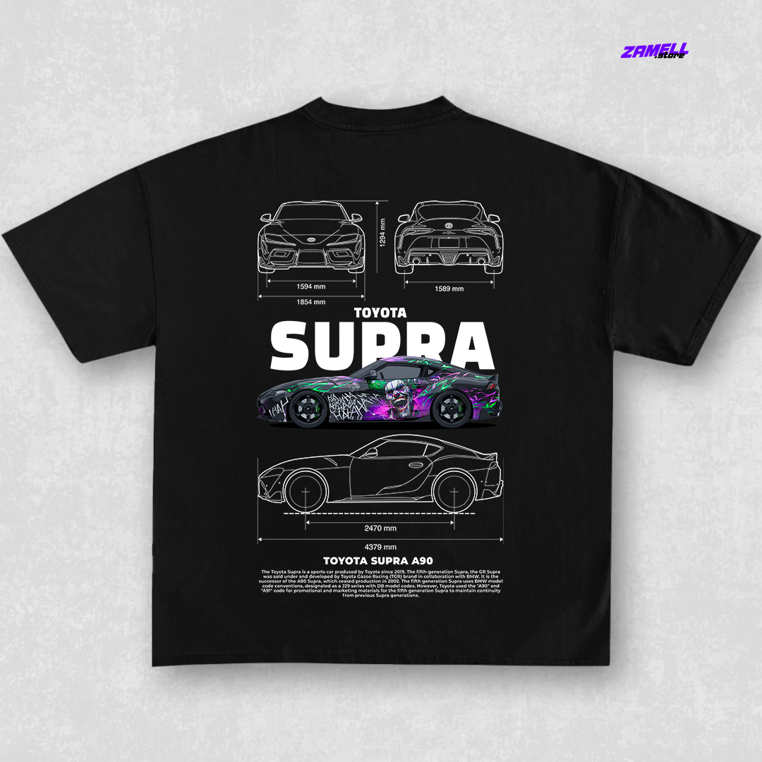 Toyota Supra A90 Joker - t-shirt design