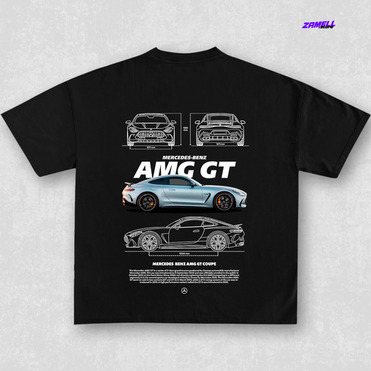 Mercedes-Benz AMG GT Coupe - t-shirt design