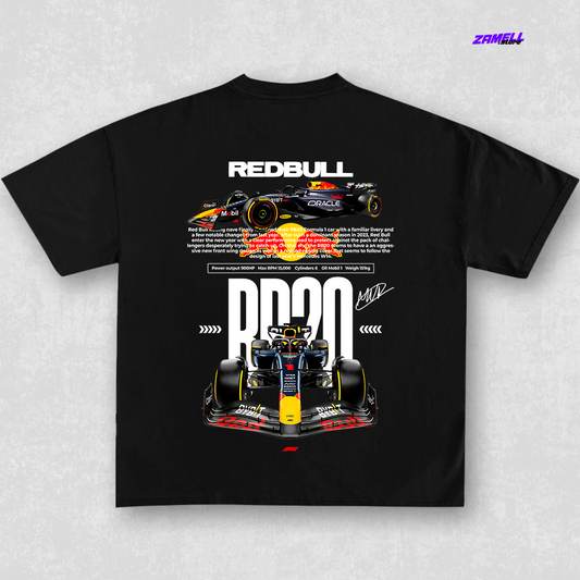 Red Bull RB20 Car Formula 1 2024 - t-shirt design