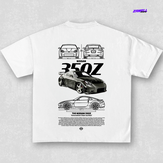 Template Nissan 350z - t-shirt design