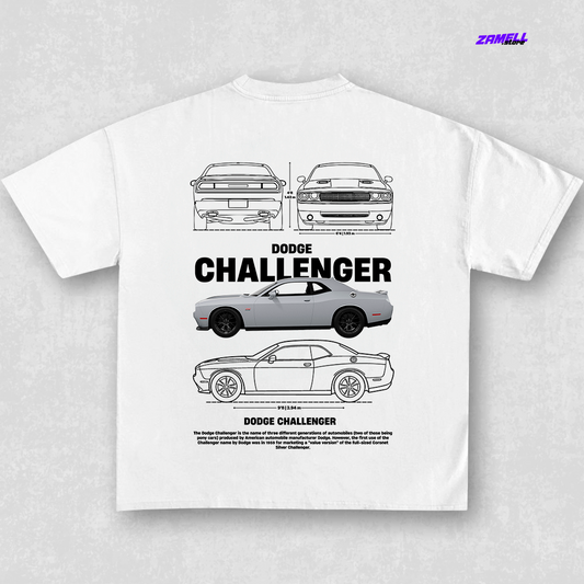 Dodge Challenger - t-shirt design