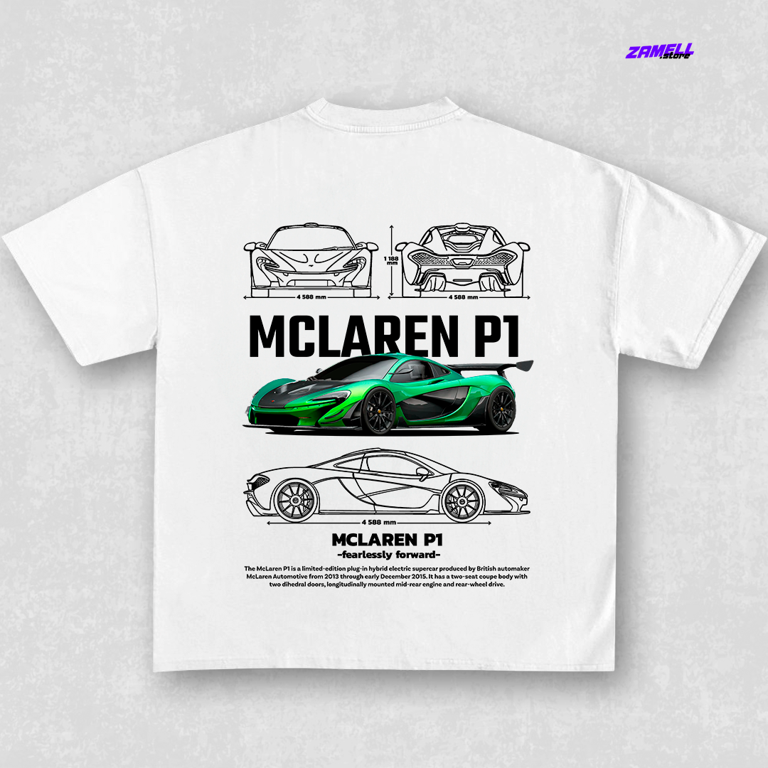 Template Mclaren P1 - t-shirt design