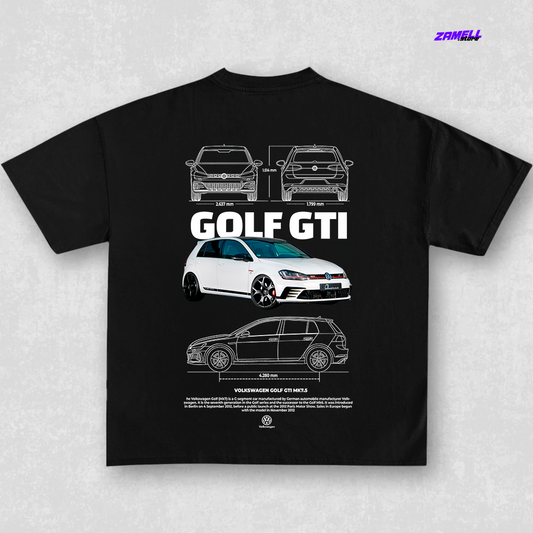 Volkswagen Golf GTI MK7 - t-shirt design