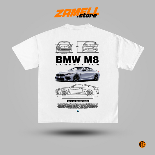 BMW M8 Competition - t-shirt design