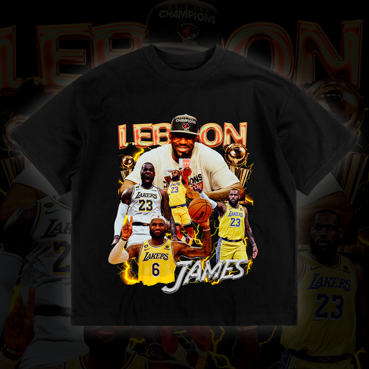 Lebron James Bootleg - t-shirt design