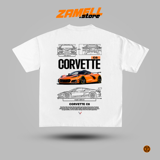 Chevrolet Corvette C8 - t-shirt design