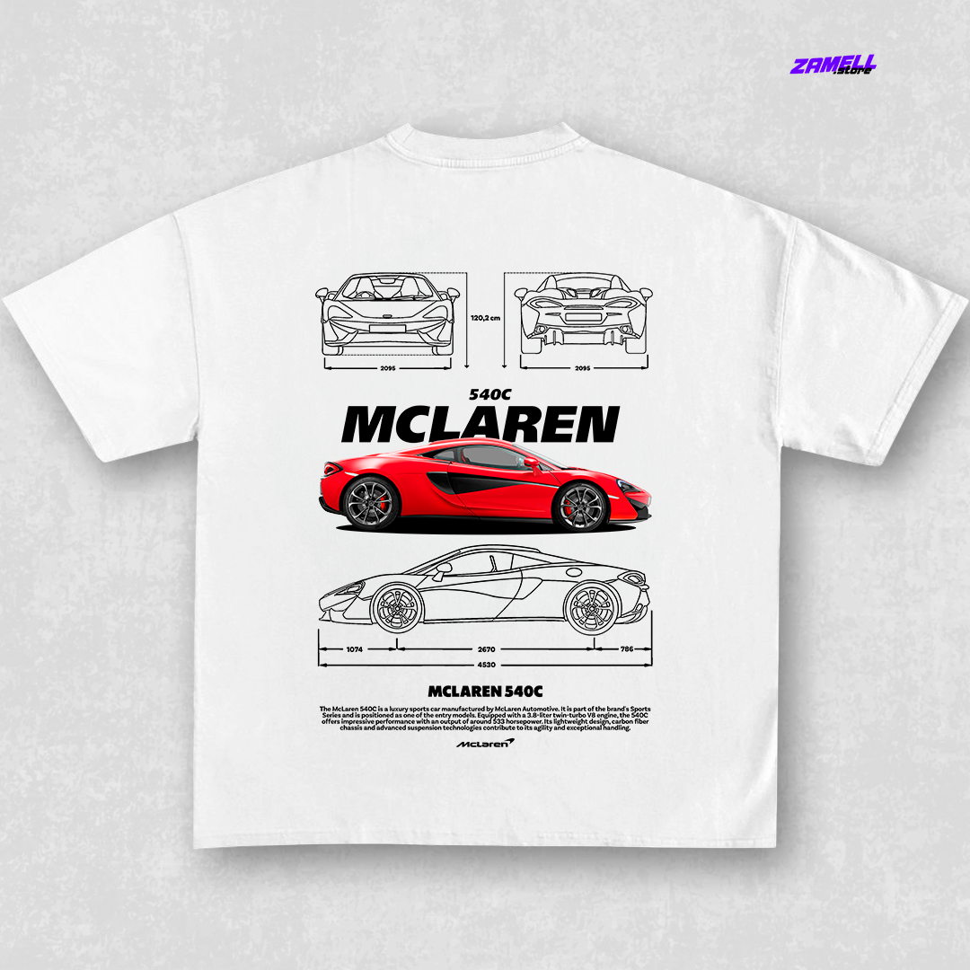 Mclaren 540c - t-shirt design