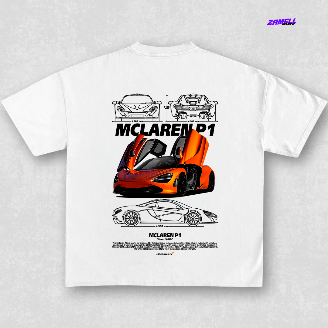 Mclaren P1 - t-shirt design