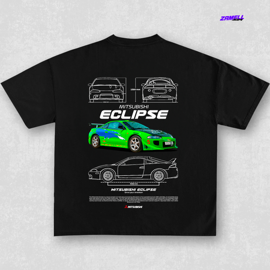 Template Mitsubishi Eclipse - t-shirt design