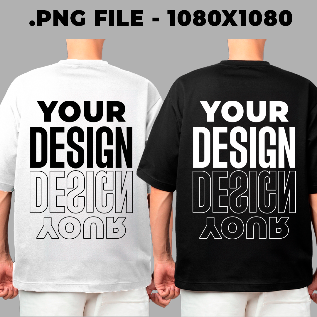 T-shirt Mockups for designs