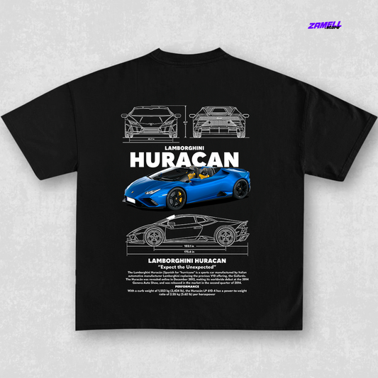 Lamborghini Huracan - t-shirt design