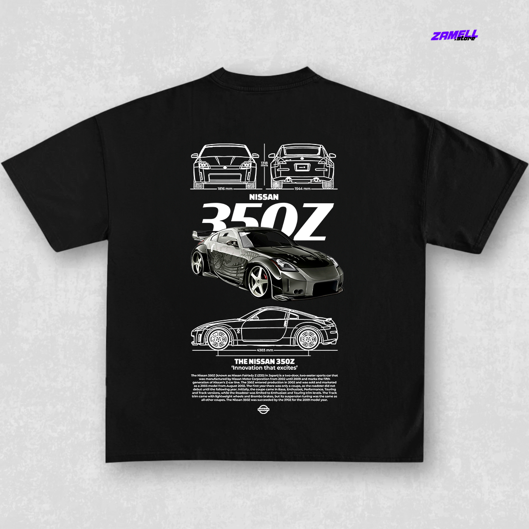 Template Nissan 350z - t-shirt design