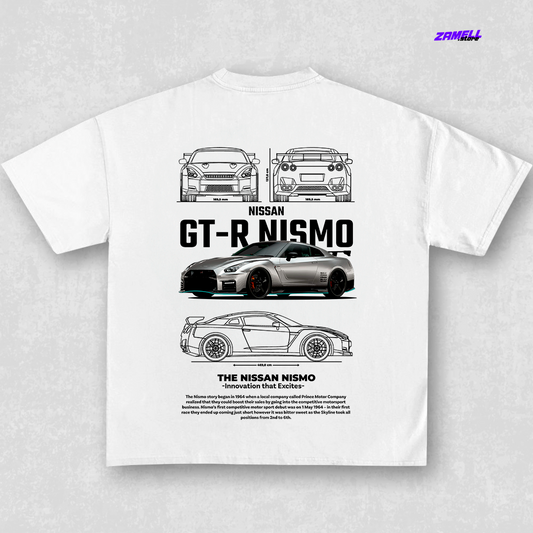 Nissan GTR R35 - t-shirt design