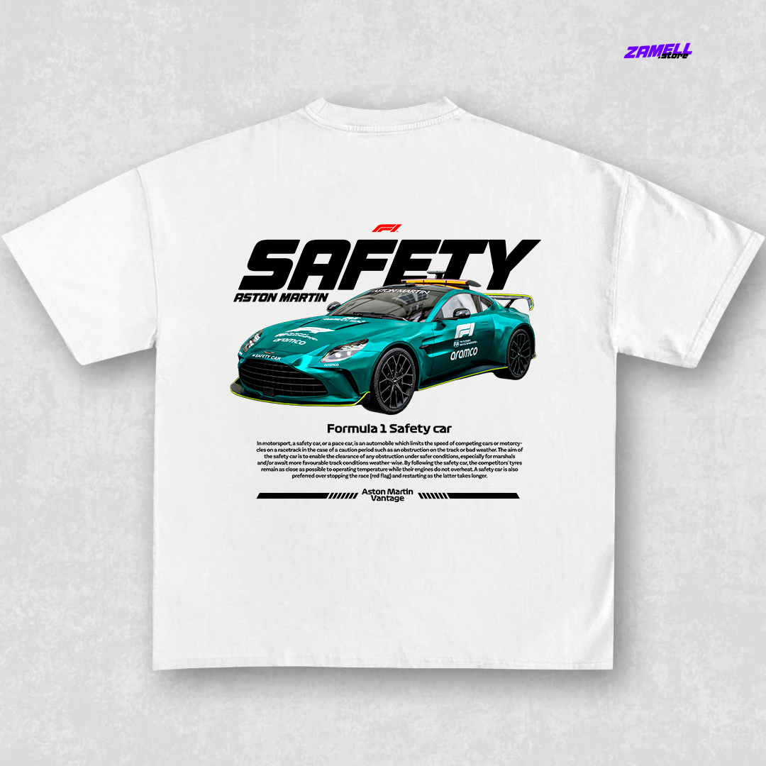 Safety car Formula 1 - t-shirt design