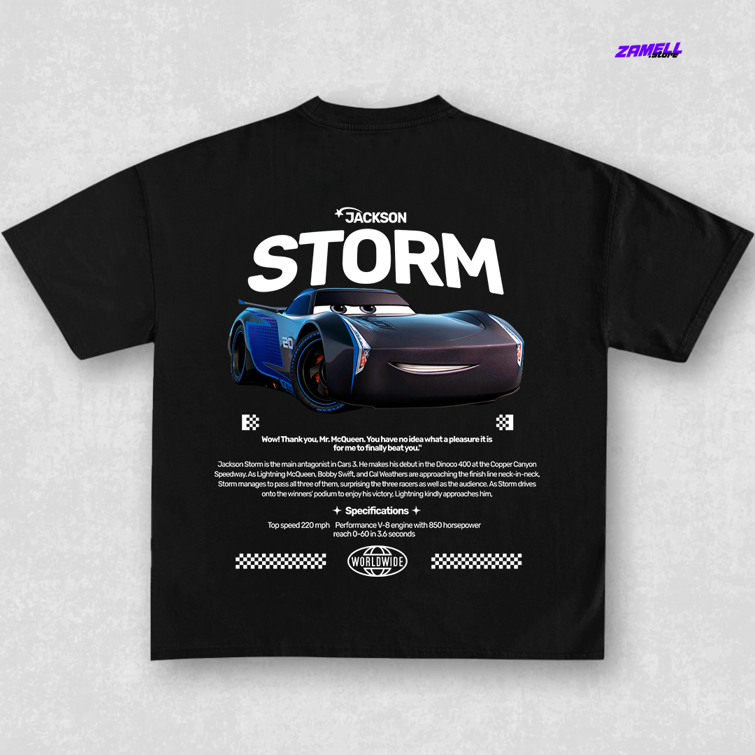 Jackson Storm "Lewis Hamilton" - t-shirt design