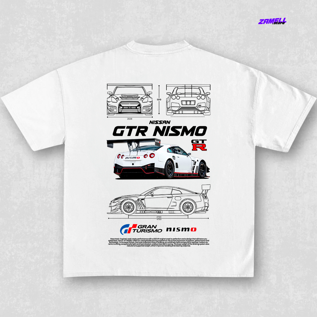 Template Nissan GTR R35 Nismo Gran Turismo - t-shirt design