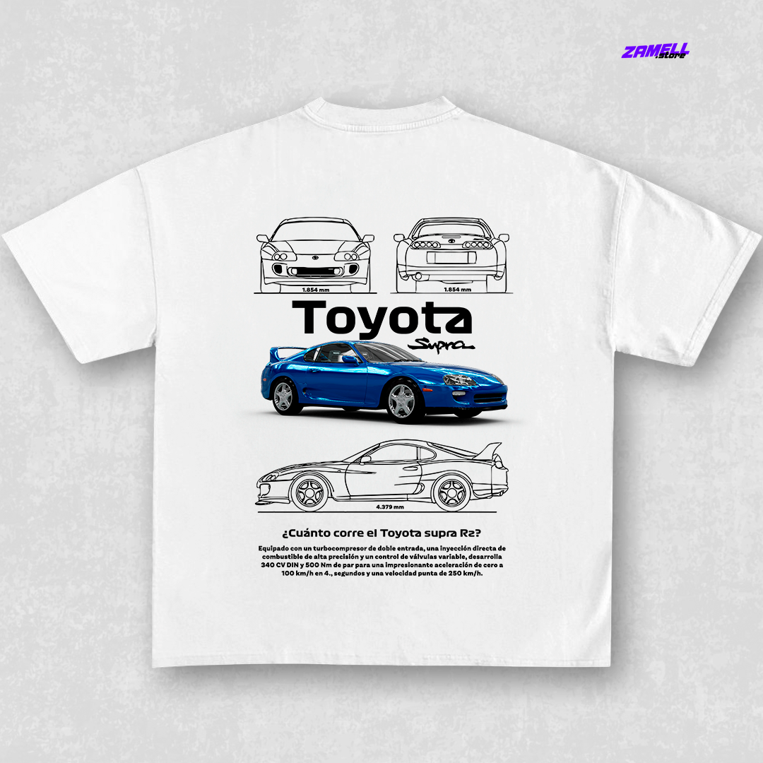 Toyota Supra Rz - t-shirt design