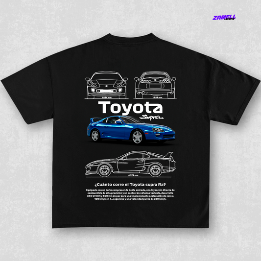 Toyota Supra Rz - t-shirt design