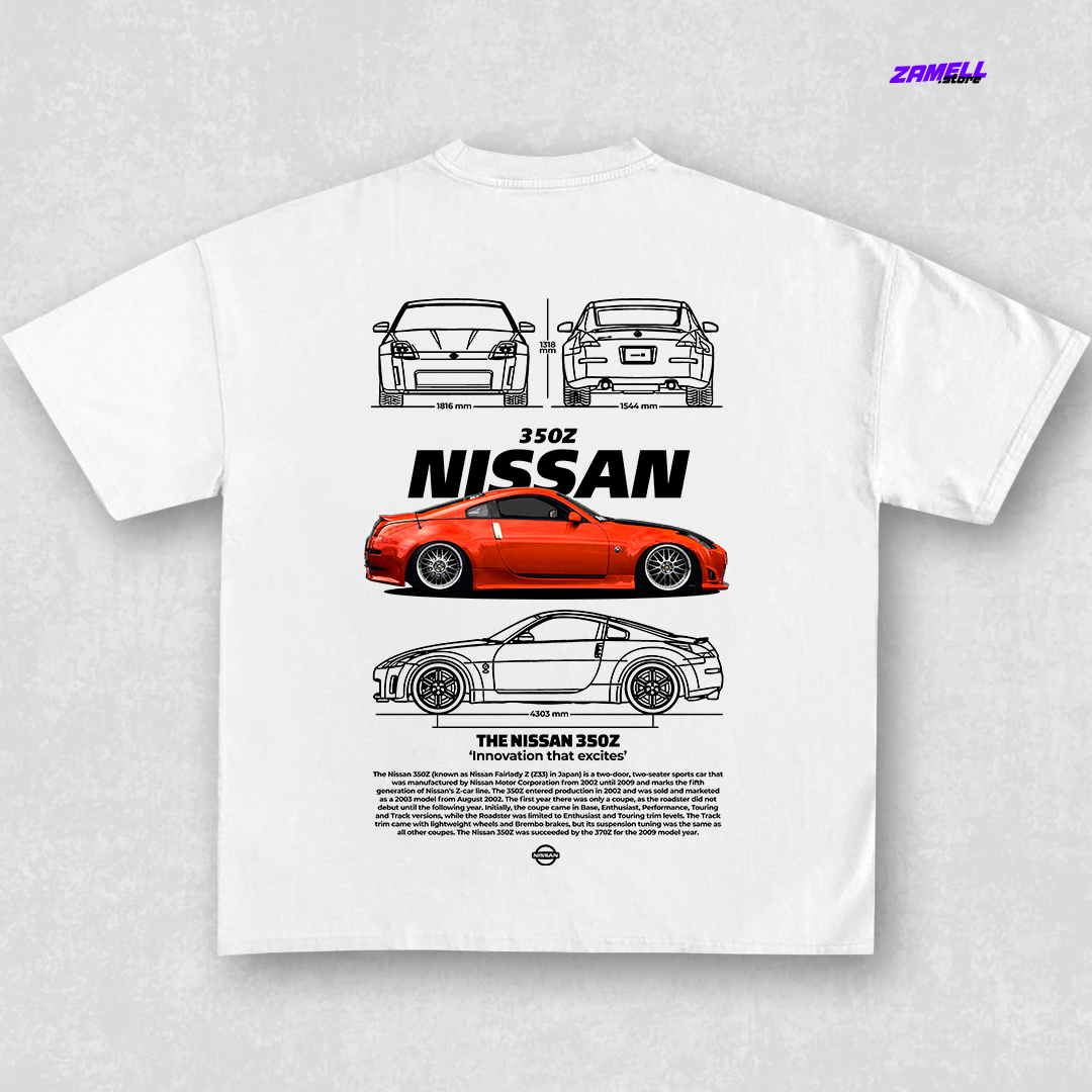 Template Nissan 350z - t-shirt design