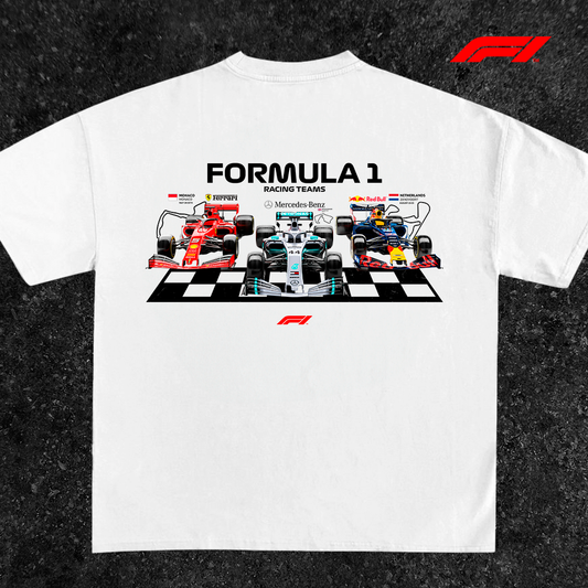 Formula 1 Scuderias - t-shirt design