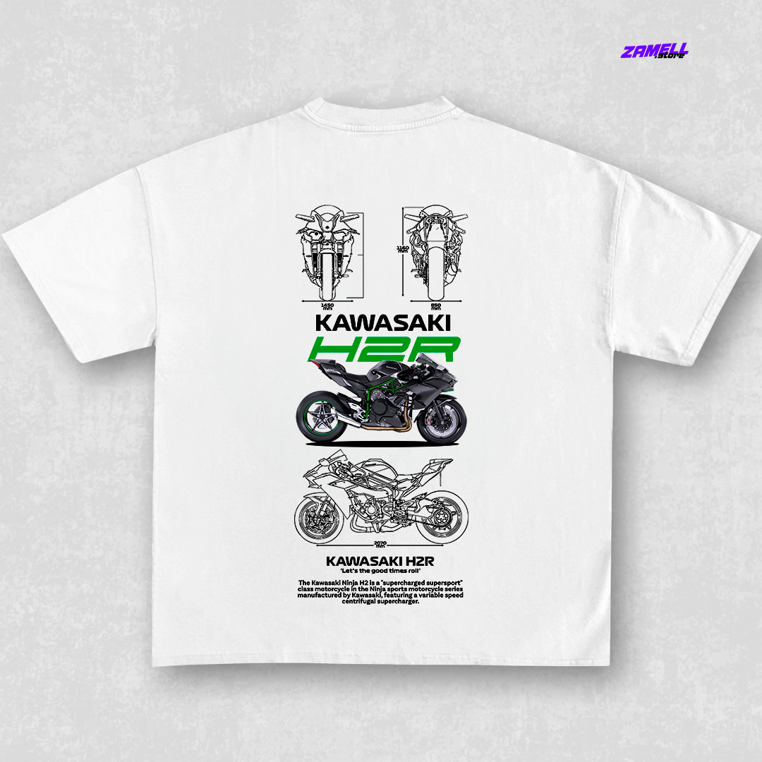 Kawasaki H2R - t-shirt design