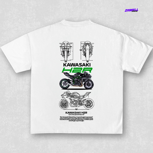 Kawasaki H2R - t-shirt design