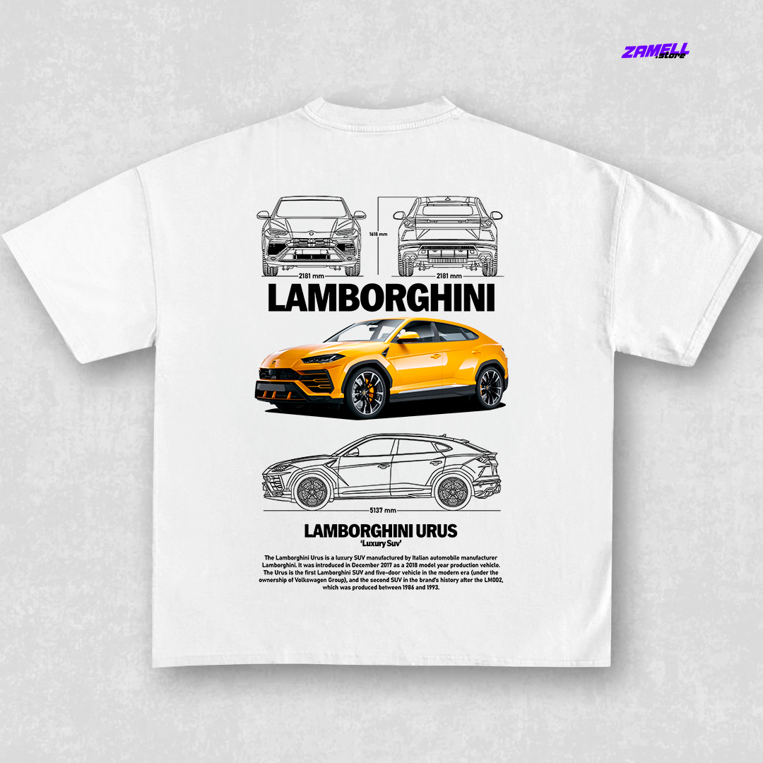 Lamborghini Uru SUV - t-shirt design