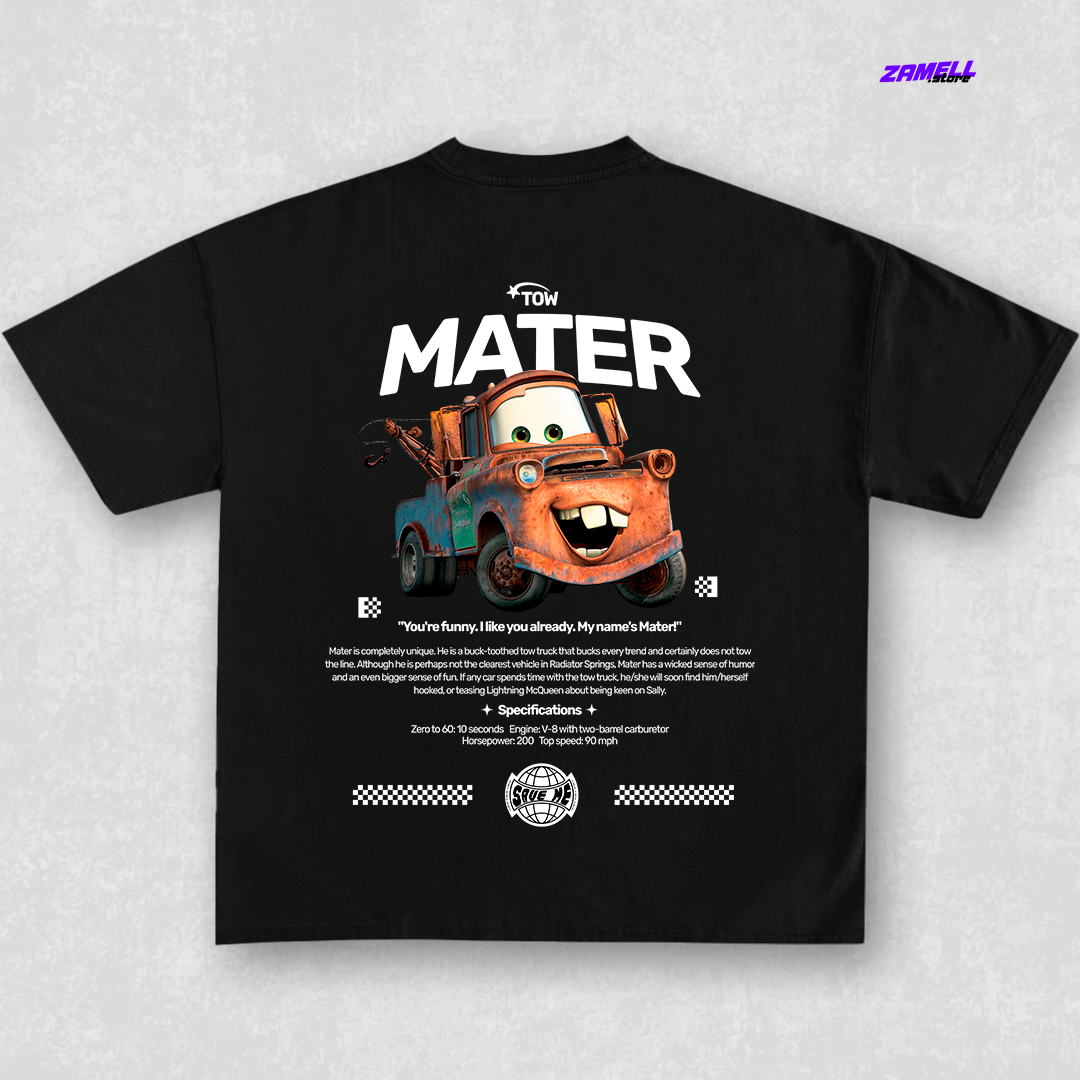 Tow Mater Cars Movie - t-shirt design