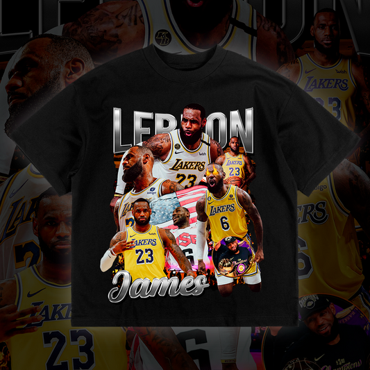 Lebron James Bootleg - t-shirt design