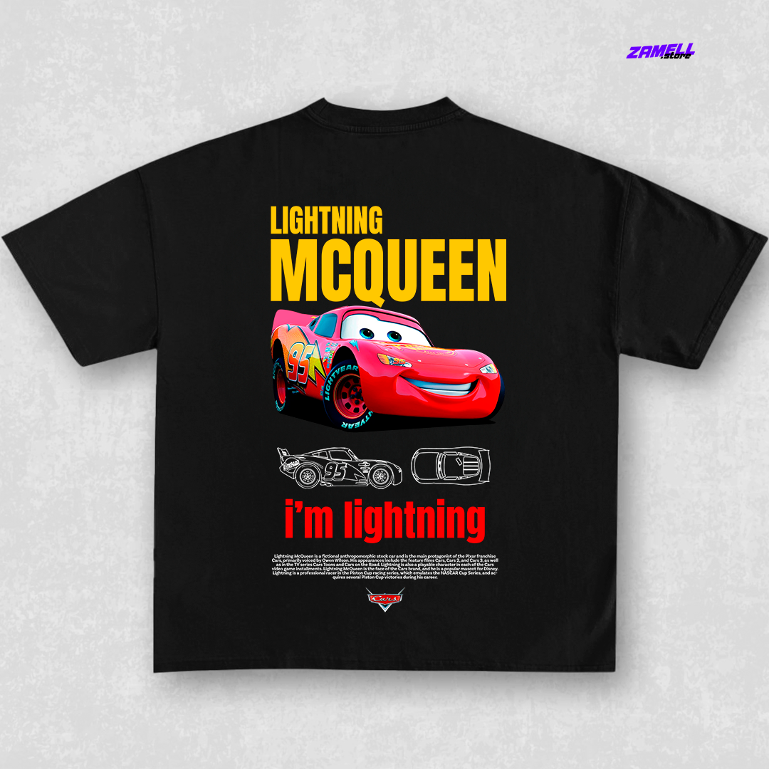 Lightning Mcqueen Cars - t-shirt design