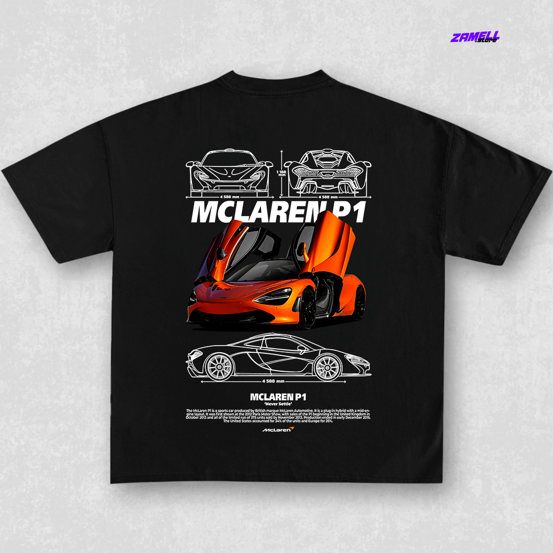 Mclaren P1 - t-shirt design