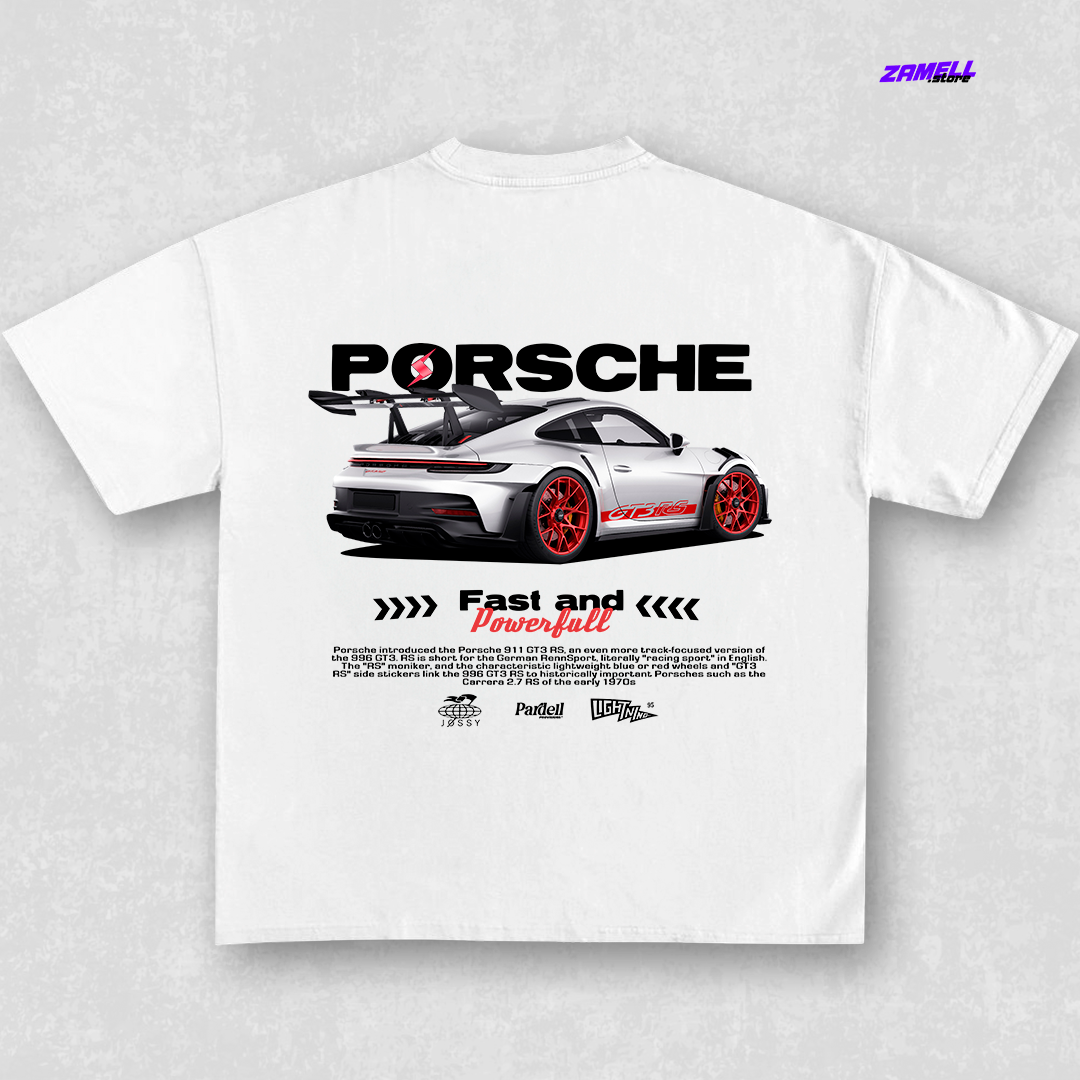 Plantilla Porsche 911 GT3 RS - t-shirt design