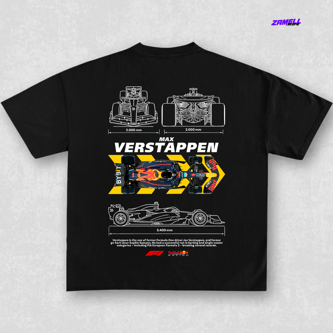 Max Verstappen Formula 1 - t-shirt design