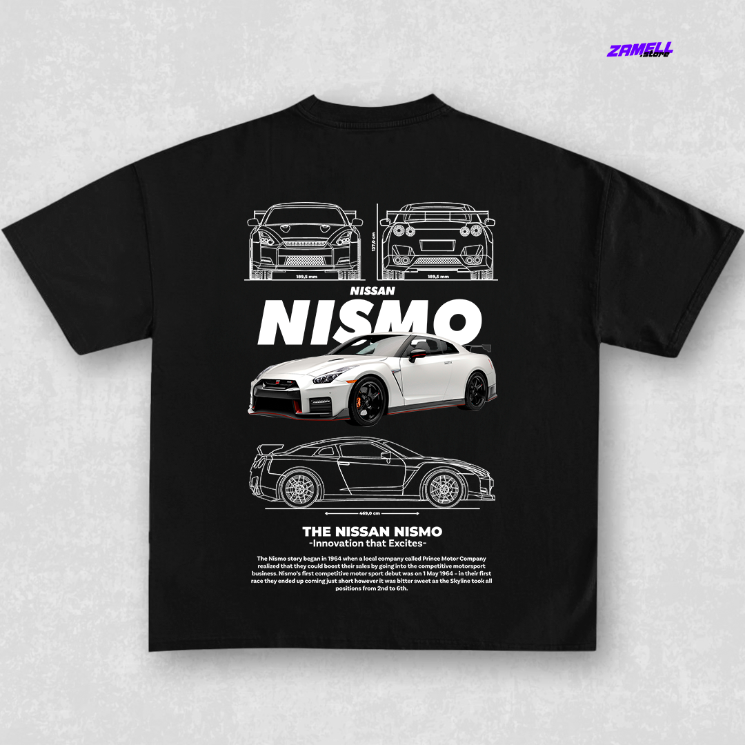 Template Nissan GTR R35 - t-shirt design