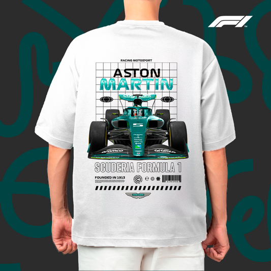 Aston Martin Scuderia - t-shirt design