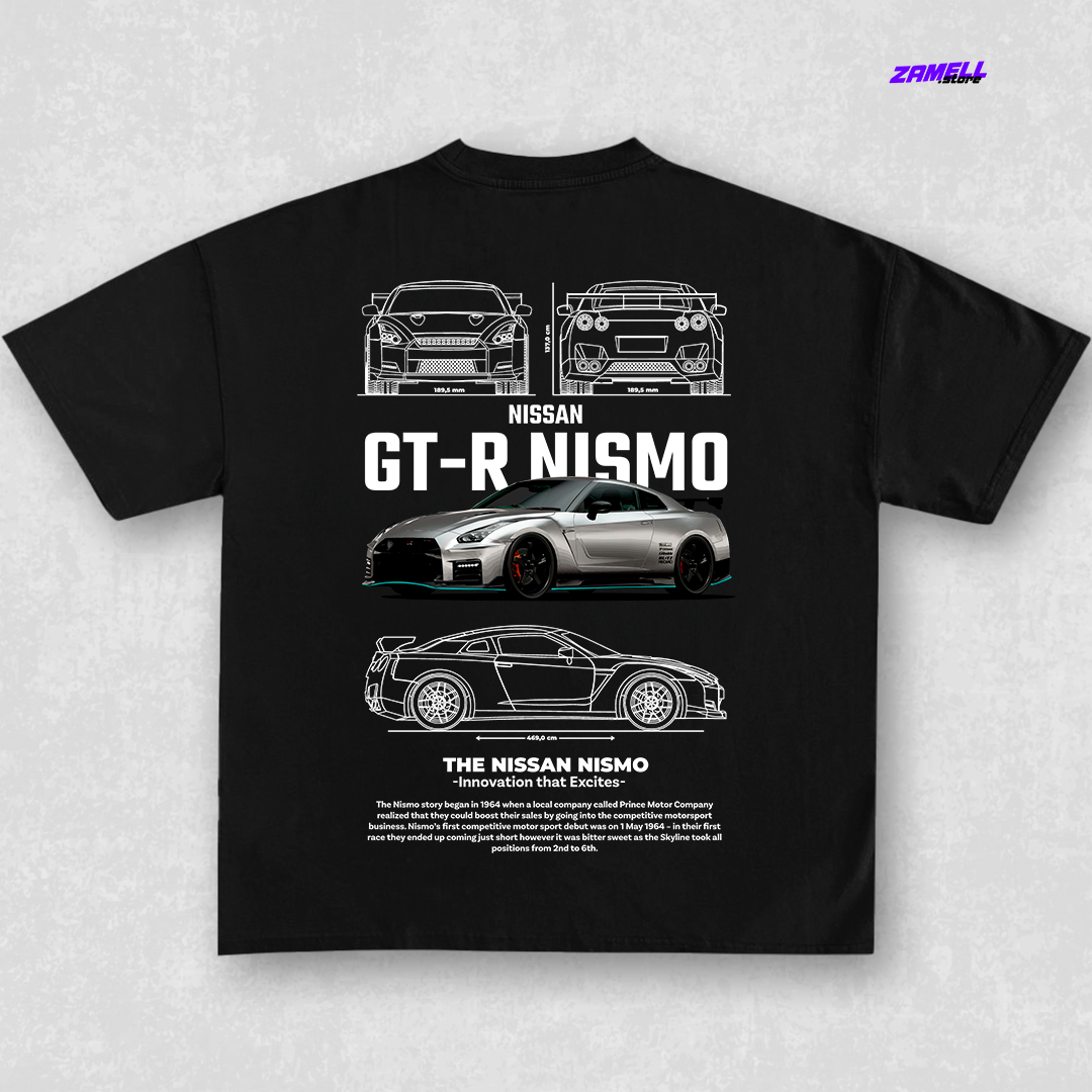 Nissan GTR R35 - t-shirt design