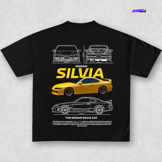 Template Nissan Silvia S14 - t-shirt design