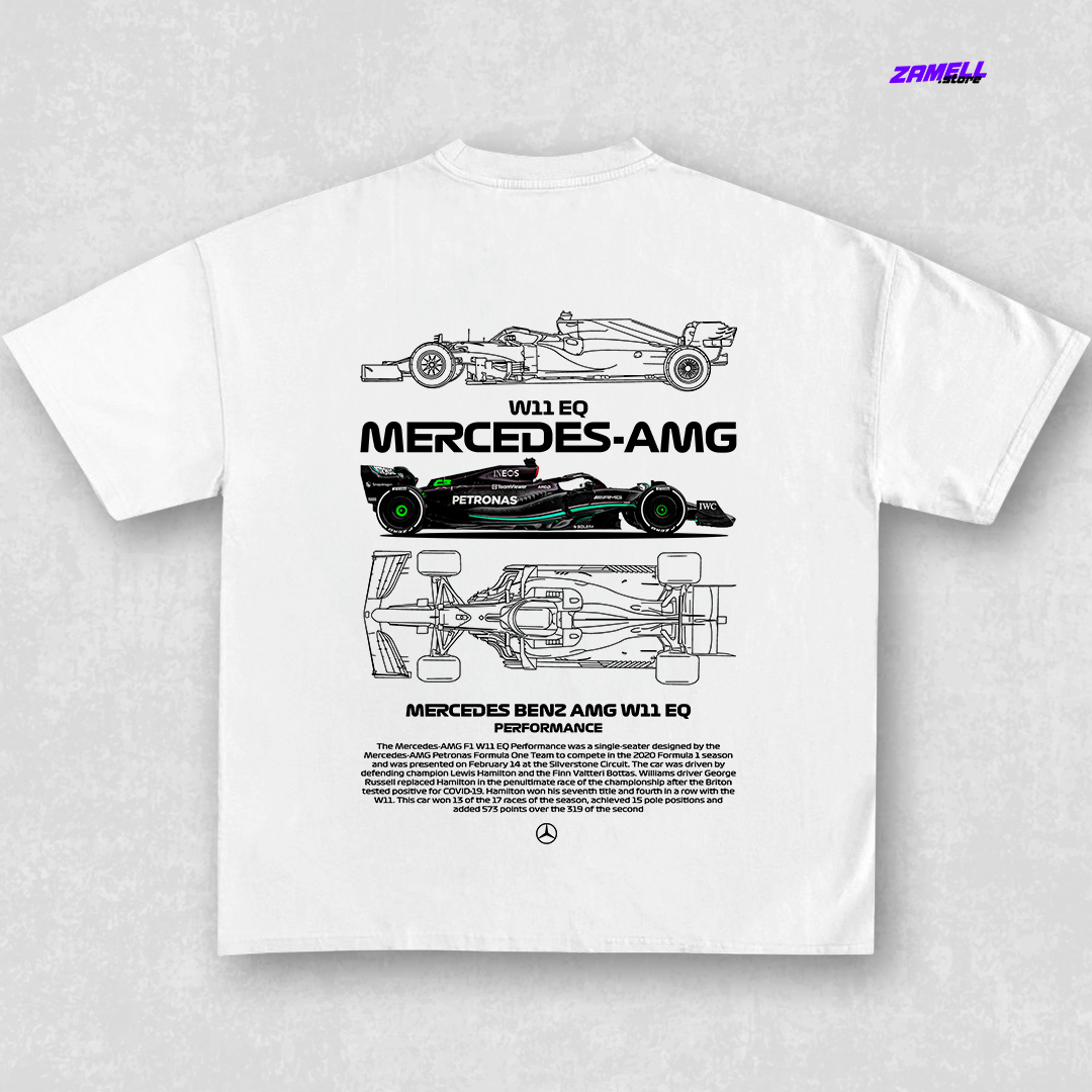 Template Mercedes-Benz Scuderia Formula 1 - t-shirt design