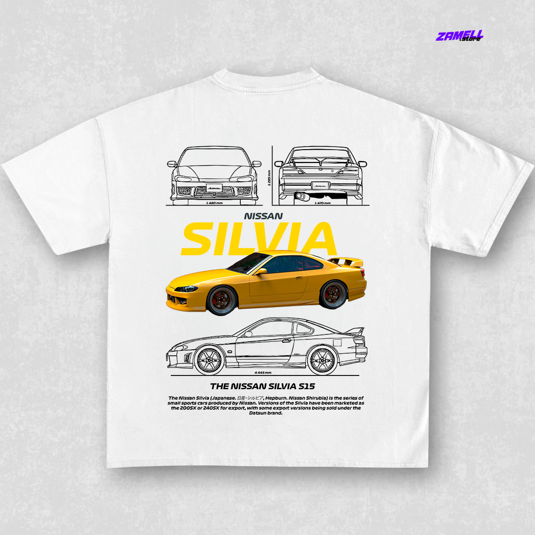 Template Nissan Silvia S14 - t-shirt design