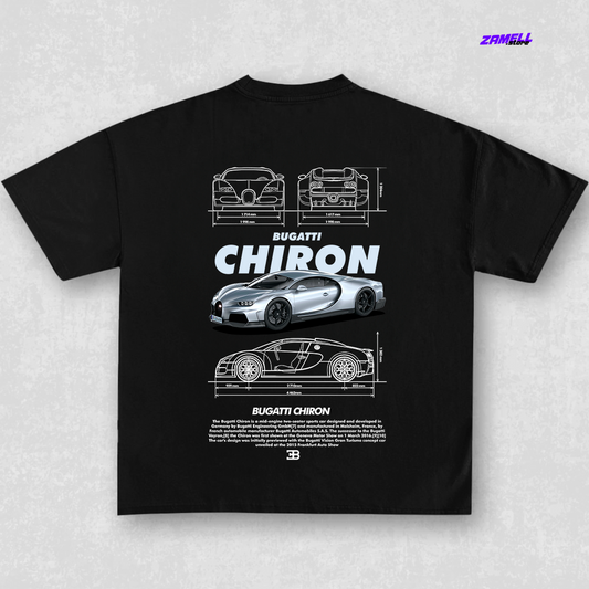 Bugatti Chiron - t-shirt design