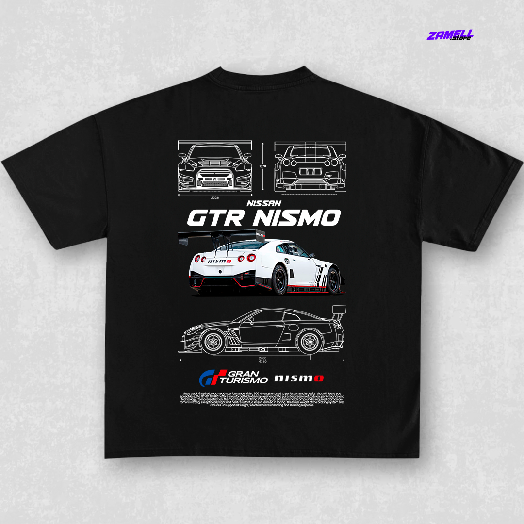 Template Nissan GTR R35 Nismo Gran Turismo - t-shirt design