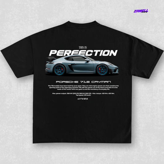 Porsche 718 Cayman - t-shirt design